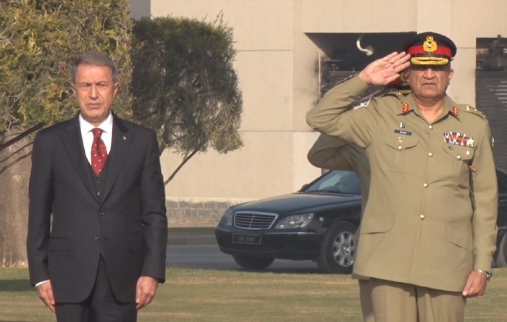 Turkish National Defence Minister meets Pakistan Army Chief