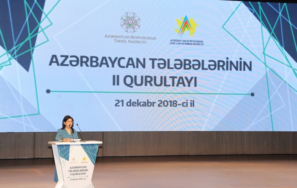 Проходит II съезд азербайджанских студентов
