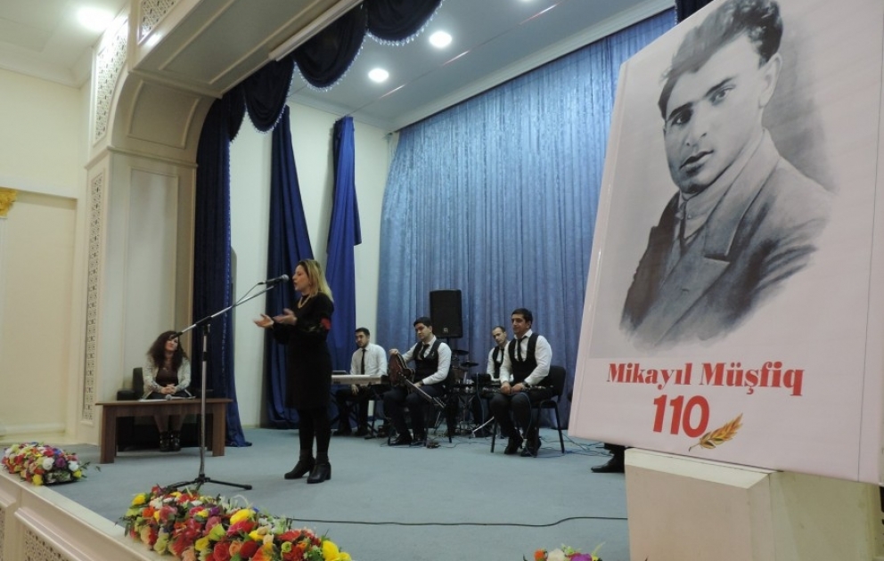 Xaçmazda Mikayıl Müşfiqin 110 illik yubileyi ilə əlaqədar konsert təşkil olunub