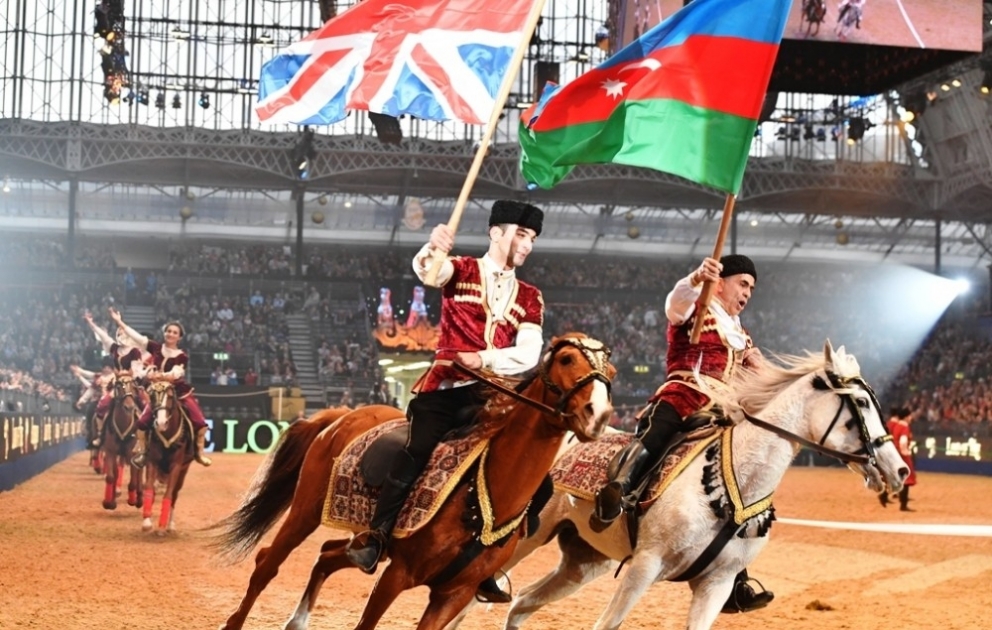 Karabakh horses stun audience in London