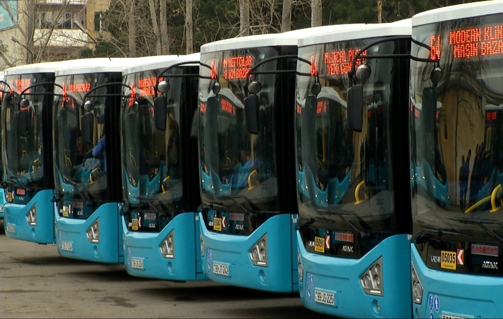 64 saylı marşrut xətti istiqamətində yeni avtobuslar istifadəyə veriləcək