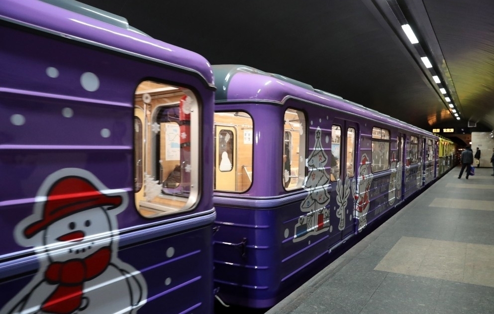 Yeni il bayramı günlərində Bakı metrosunda 2 retro vaqon xəttə buraxılacaq