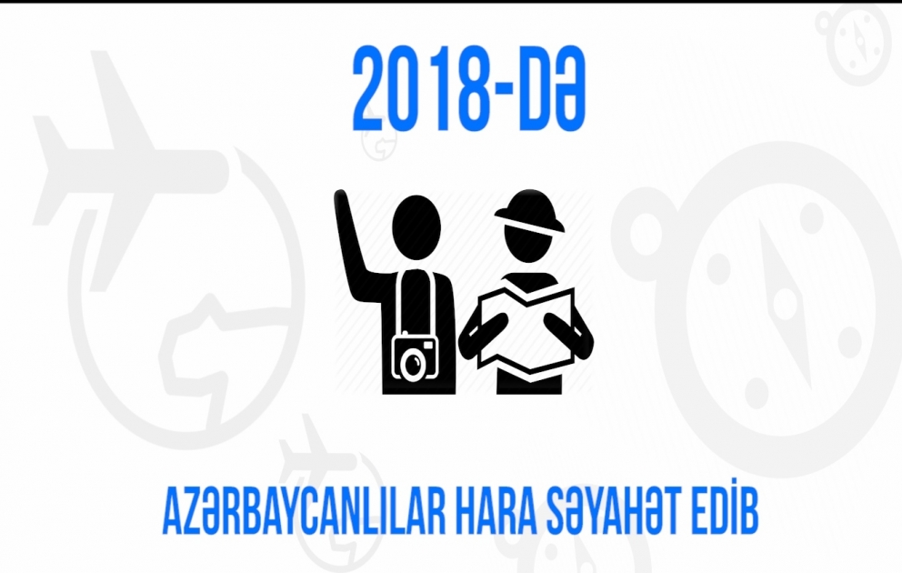 Azərbaycanlılar 2018-ci ildə hara səyahət edib – VİDEOQRAFİKA
