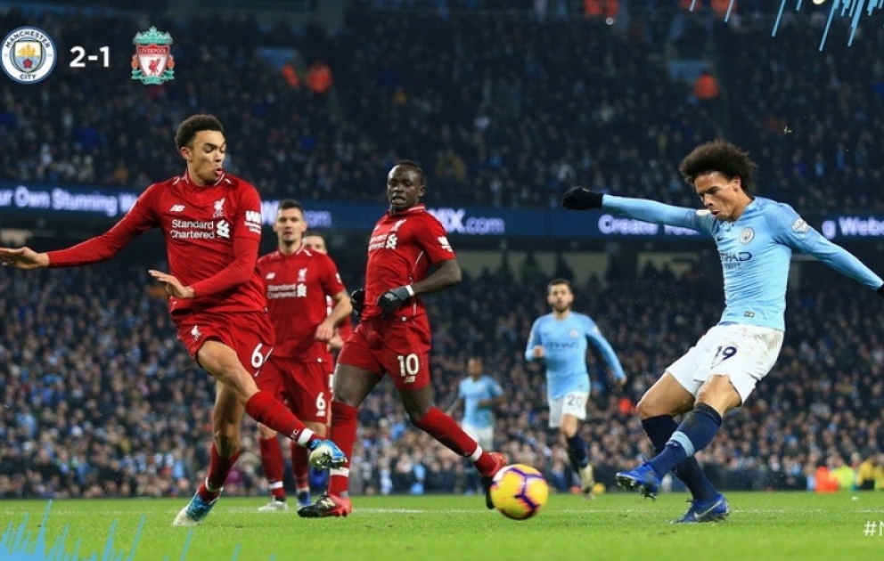 Manchester City hand Liverpool their first defeat of the EPL season