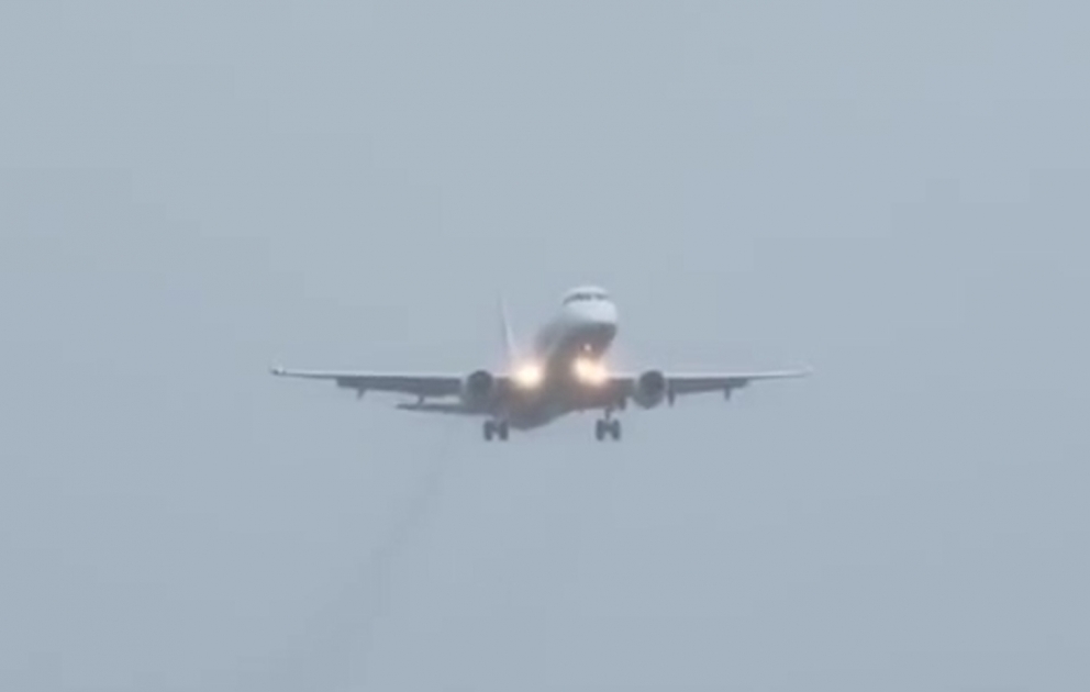 Qasırğa zamanı pilotdan ekstremal eniş