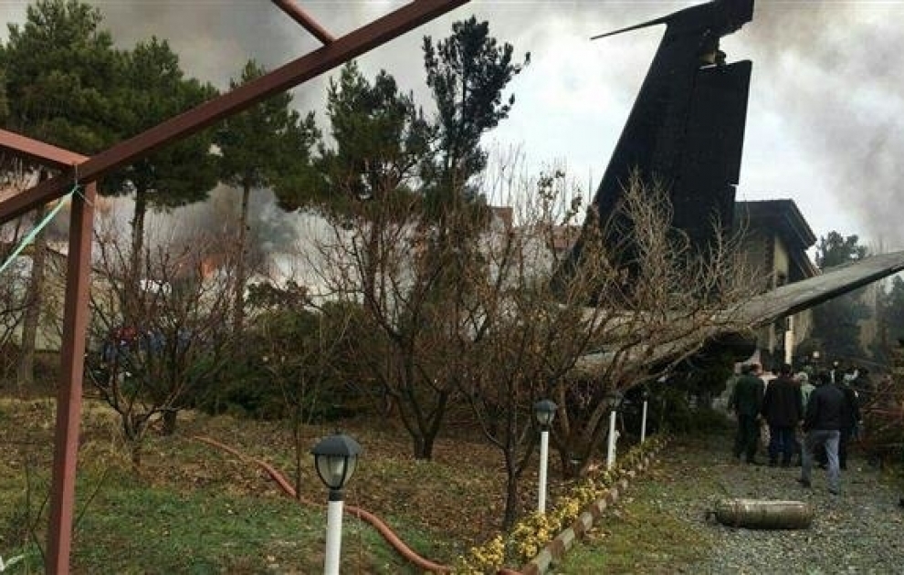 Boeing cargo plane with 10 people on board crashes in Iran