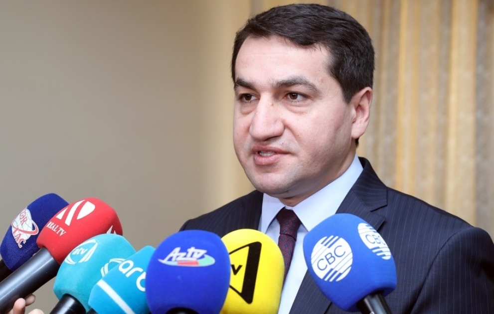 Hikmat Hajiyev: Financial source of Armenia`s “cognac diplomacy” is criminal money