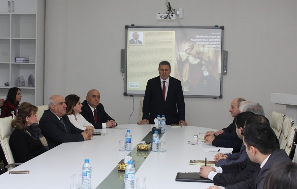 Academician Ramiz Mehdiyev’s book presented