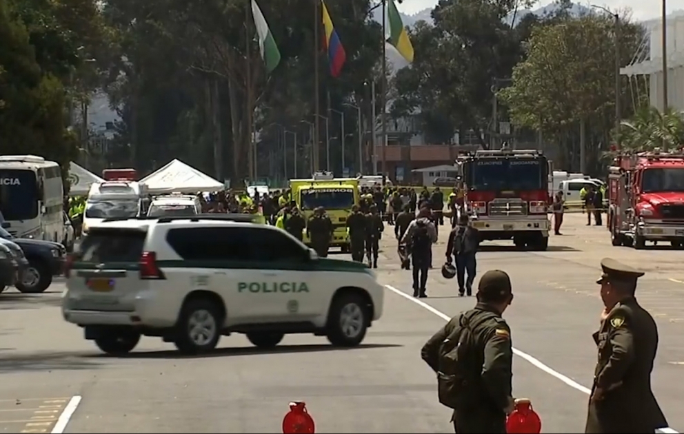 Colombia mourning 21 killed in police academy attack
