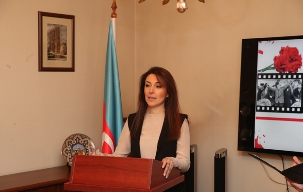 20 Yanvar faciəsi qurbanlarının xatirəsi Sofiyada anılıb