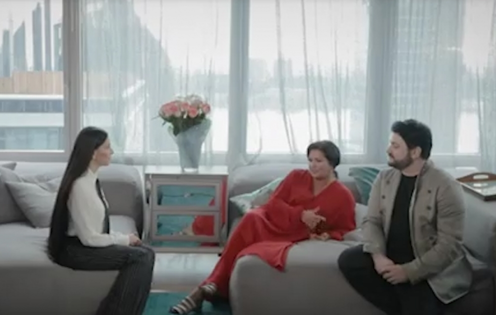 Azərbaycanın Xalq artisti Rusiya telekanalının “Fəaliyyətdə olan şəxslər” verilişinin qonağı olub