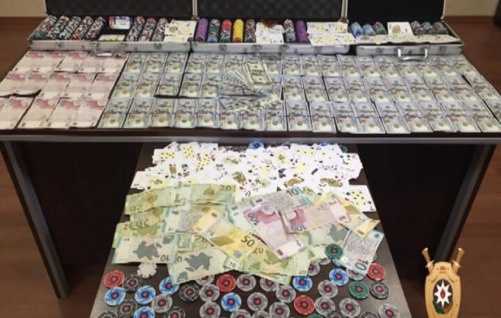 В Баку арестованы организаторы подпольного казино