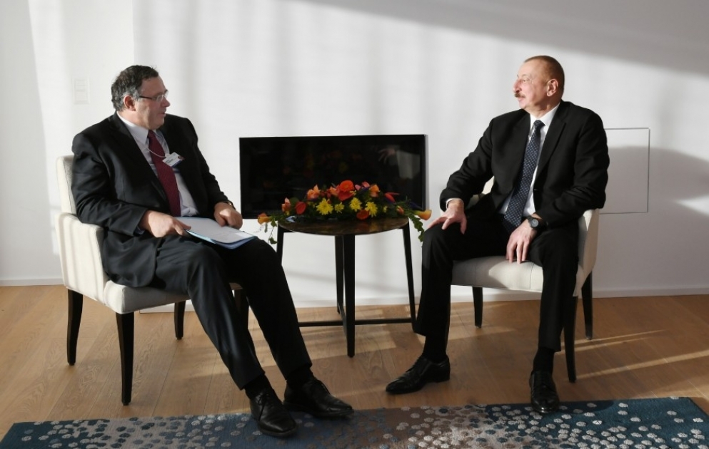 Entretien du président azerbaïdjanais avec le PDG du groupe Total