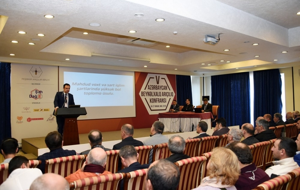 Bakıda V Azərbaycan Beynəlxalq Arıçılıq konfransı öz işinə başlayıb
