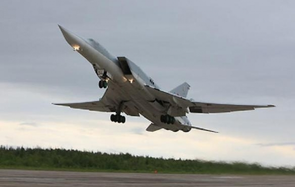 Rusiyada Tu-22 bombardmançının qəza anının görüntüləri yayılıb