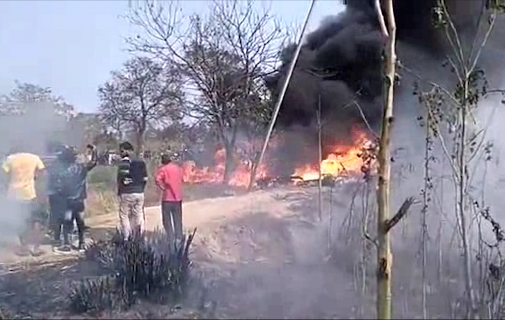 Fighter jet crashes in northern India