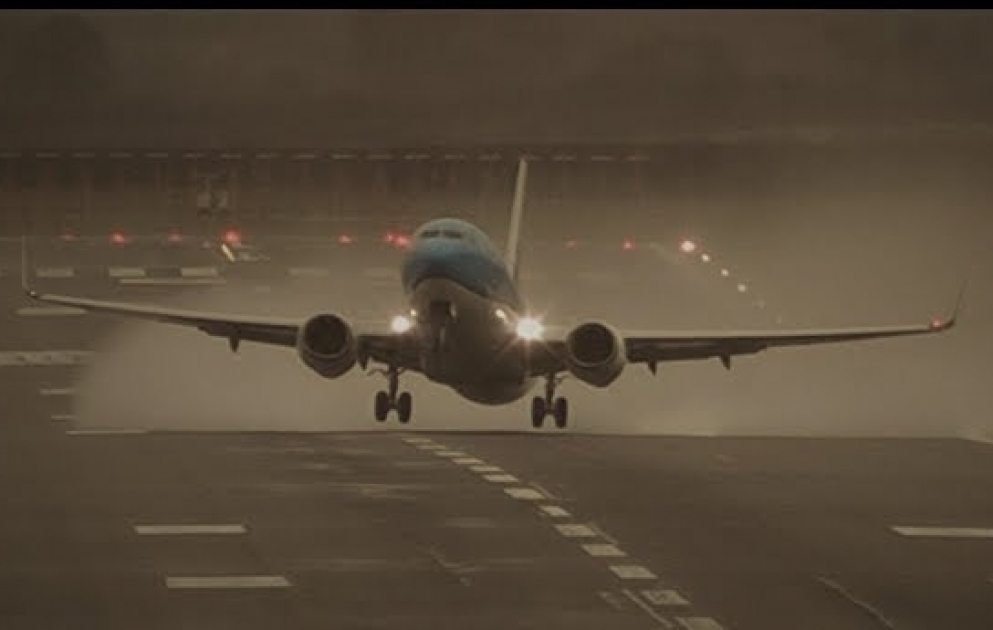 Un vent violent a empêché l'atterrissage d’un avion