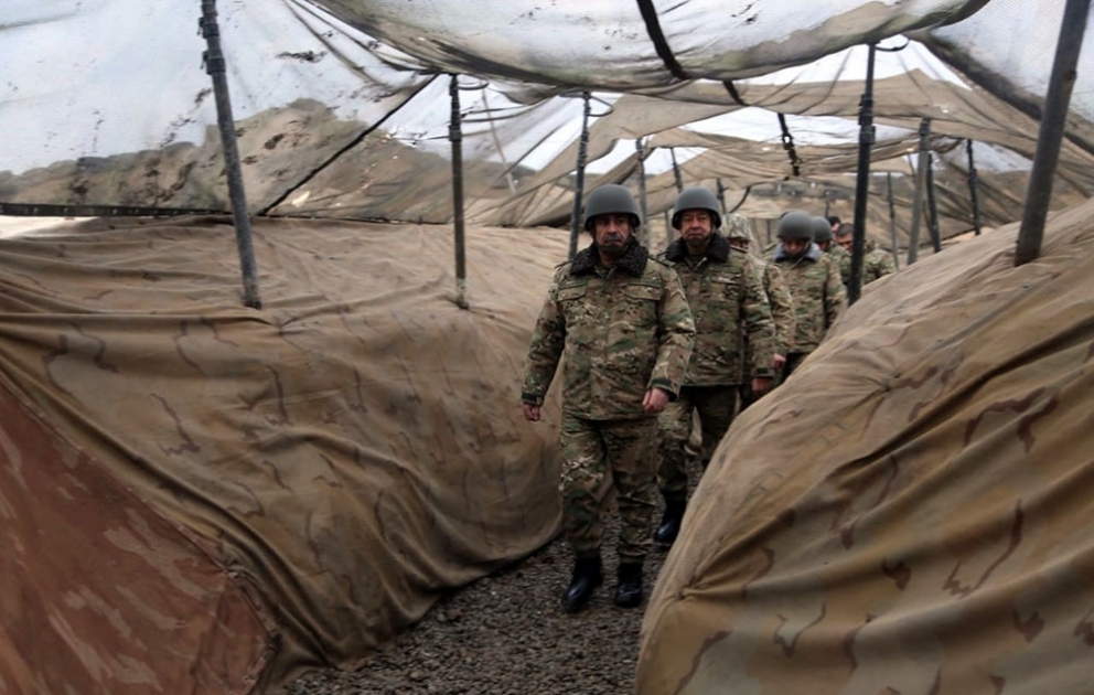 Defense Ministry’s leadership visited the foremost units