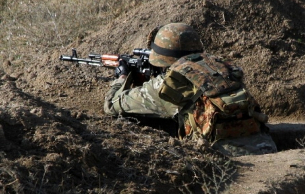 Ermənistan silahlı qüvvələrinin bölmələri sutka ərzində atəşkəs rejimini 28 dəfə pozub