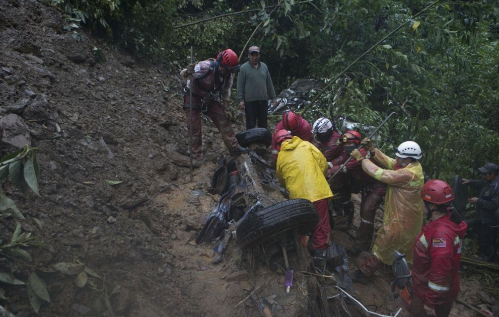 Landslide in Bolivia claims 16 lives