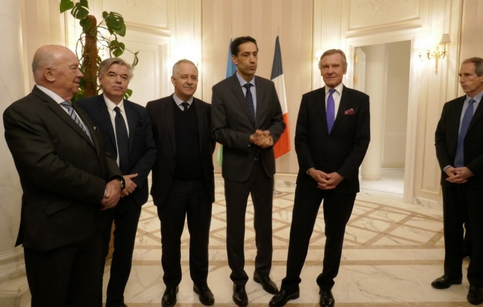 Parisdə Azərbaycanın dostları şərəfinə ziyafət verilib