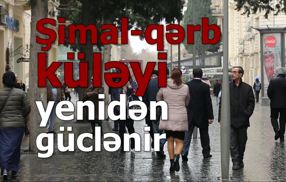 Şimal-qərb küləyi yenidən güclənir