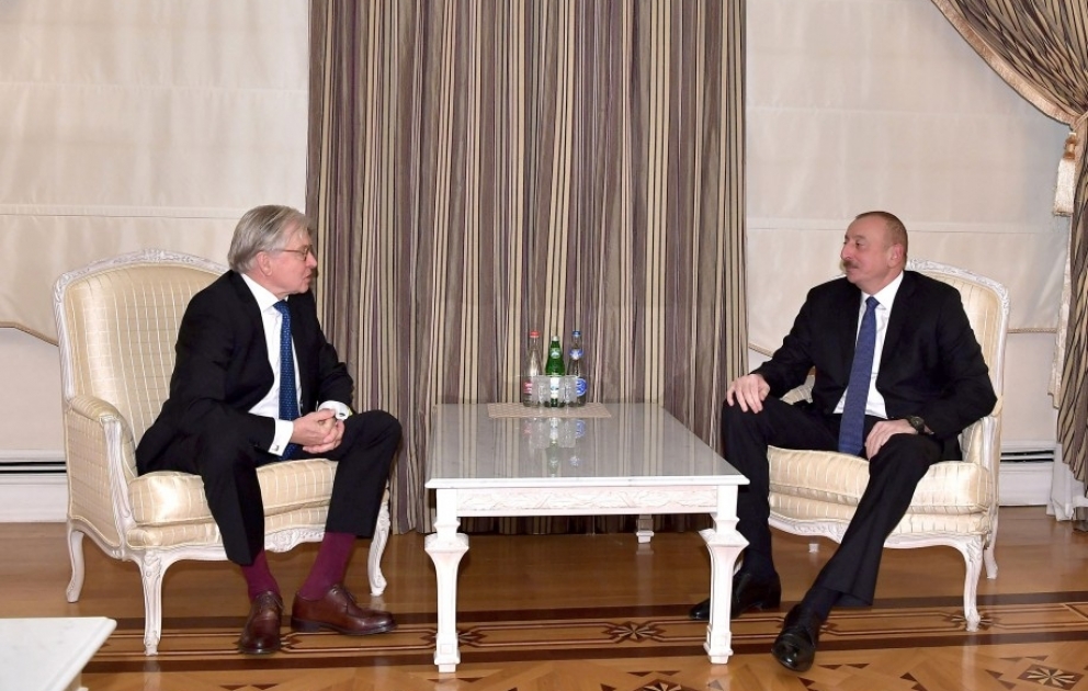 President Ilham Aliyev received chairman of Dutch-Azerbaijan Friendship Group
