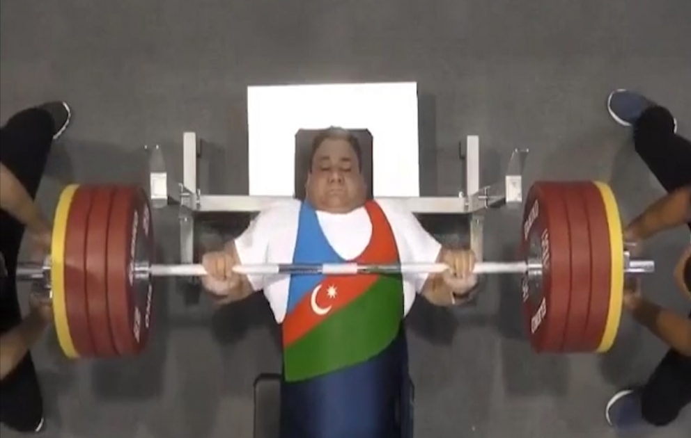 Azerbaijani Paralympic powerlifter captures bronze at World Cup