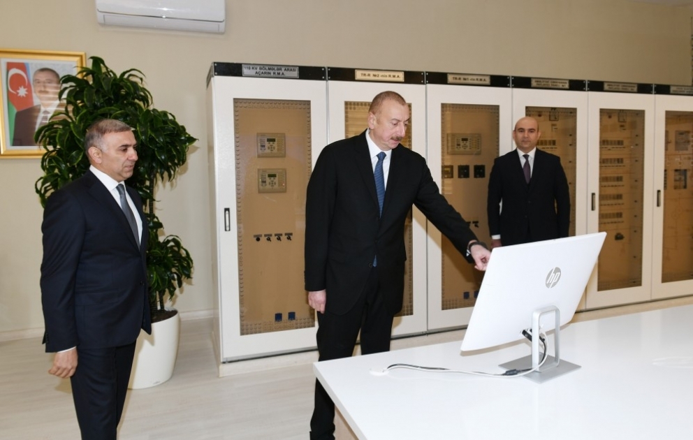 La sous-station électrique « Beylagan-1 » jouera un rôle clé dans l’assurance de l’approvisionnement électrique de la région