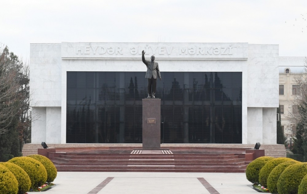 President Ilham Aliyev arrived in Beylagan district for visit