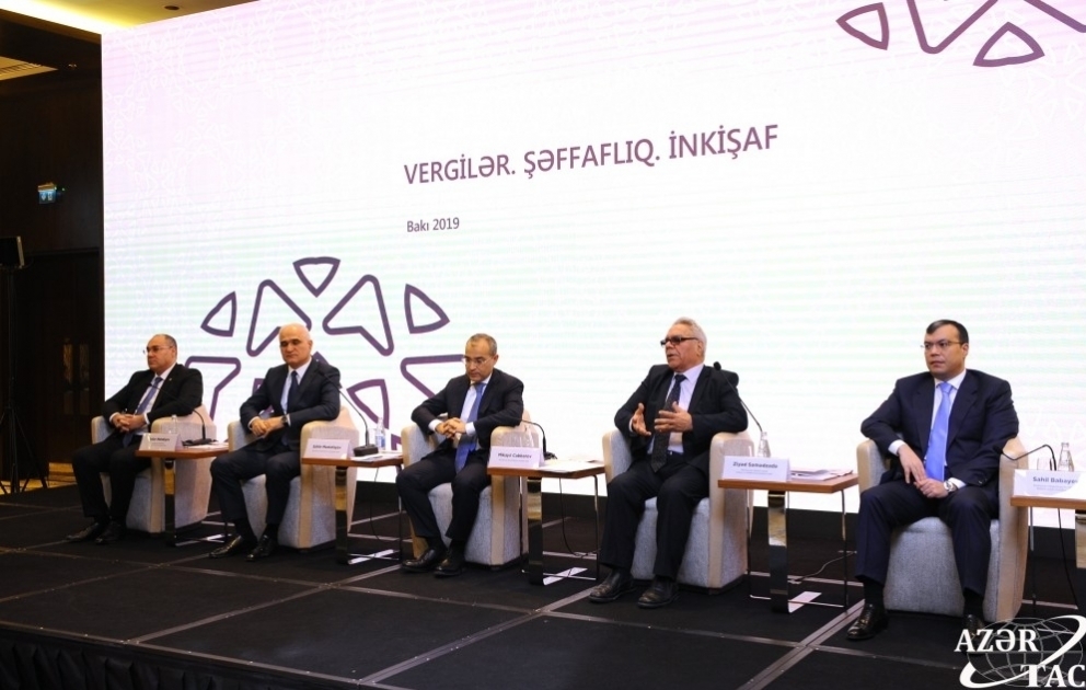 Bakıda "Vergilər. Şəffaflıq. İnkişaf” mövzusunda forum keçirilib