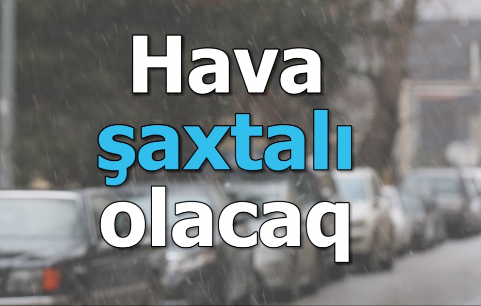 Azərbaycanda sabah da qar yağacaq, şaxta olacaq