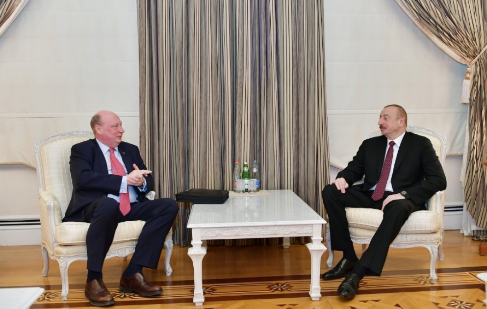 Präsident Ilham Aliyev empfängt Generaldirektor von Generaldirektion Mobilität und Verkehr der Europäischen Kommission