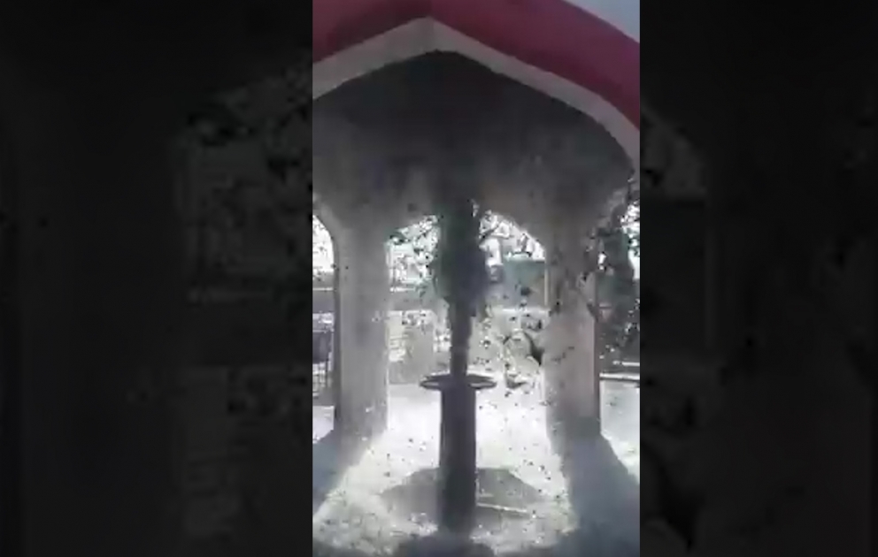 Astaradakı “Yanar bulaq”dan palçıq püskürüb