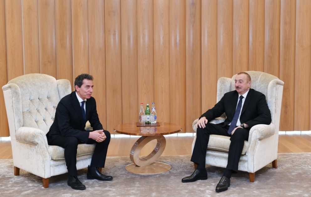 President Ilham Aliyev met with Italian undersecretary for economic development