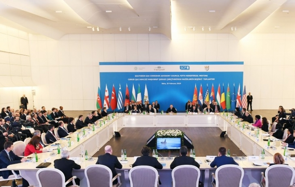 V. Ministertreffen im Rahmen des Beirates zum Südlichen Gaskorridor in Baku