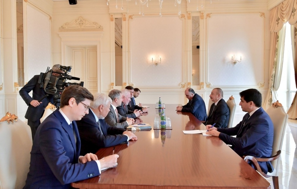 Le président Ilham Aliyev reçoit les co-présidents du Groupe de Minsk de l’OSCE