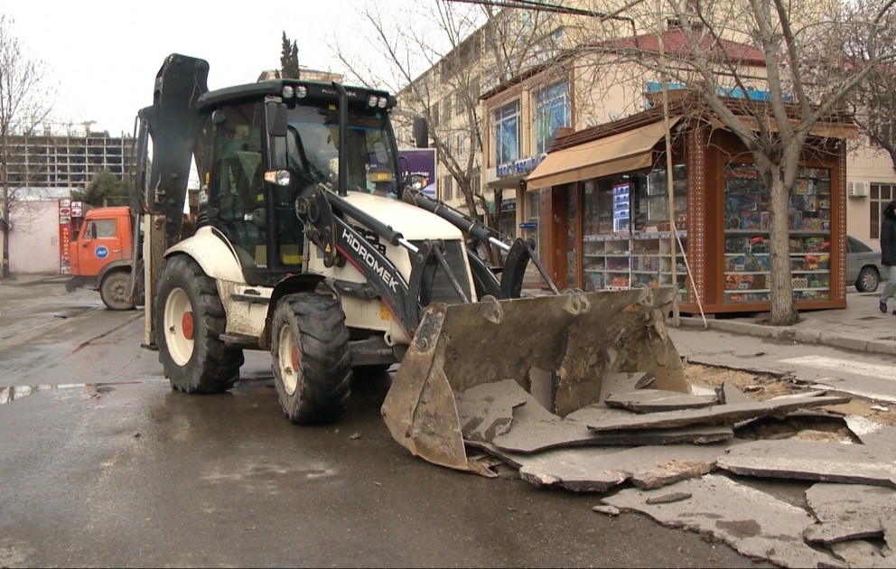 3 qəsəbəni birləşdirən avtomobil yolu yenidən qurulur