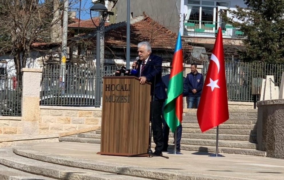Xocalı soyqırımının 27-ci ildönümü ilə əlaqədar Ankarada anım mərasimi təşkil olunub