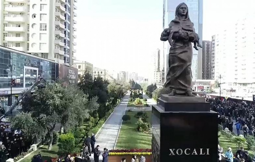 “Euronews” Xocalı soyqırımı ilə əlaqədar Bakıda keçirilən yürüş haqqında reportaj yayımlayıb