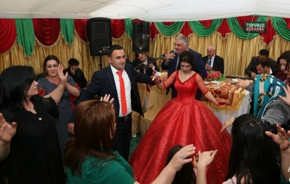 25 ildən sonra Cocuq Mərcanlıda ilk dəfə toy olub