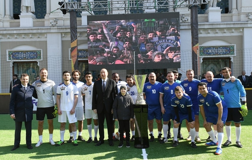 President Ilham Aliyev watched "Baku 2019: Stars Final"