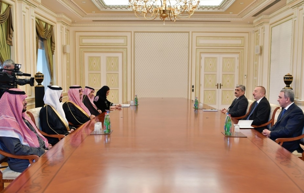 Le président de la République a reçu une délégation du Royaume d’Arabie saoudite