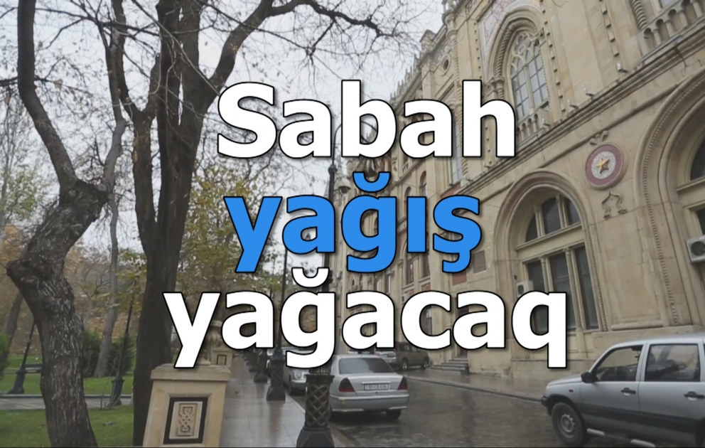 Ölkə ərazisində yağış yağacaq