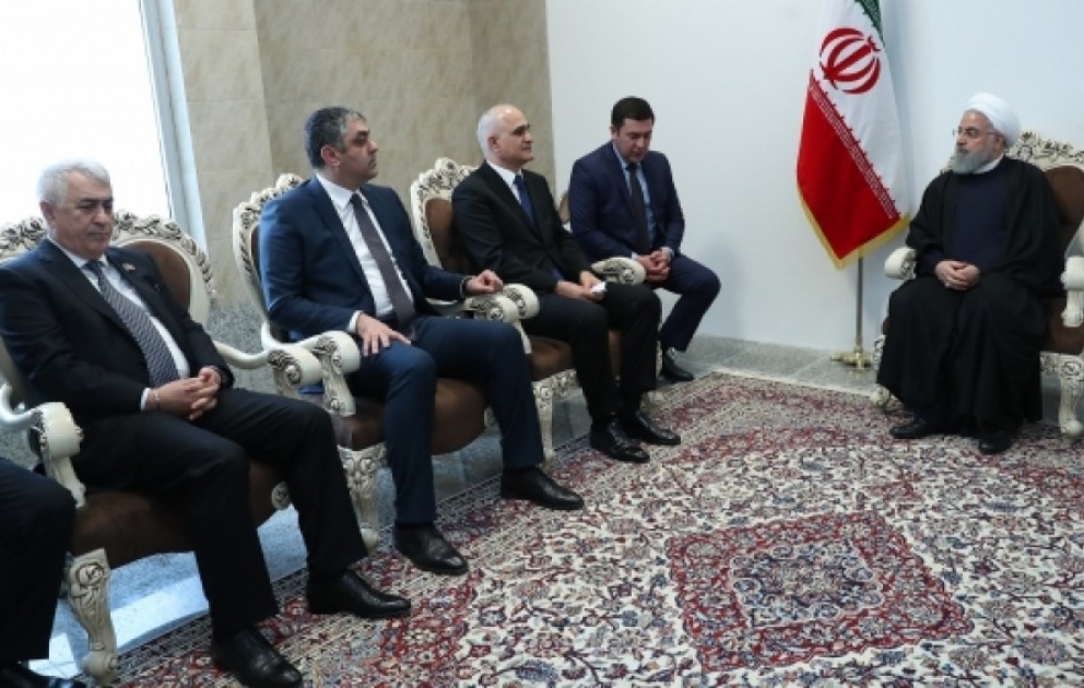 Tehran-Baku ties deepening according to both nations’ wish, President Rouhani