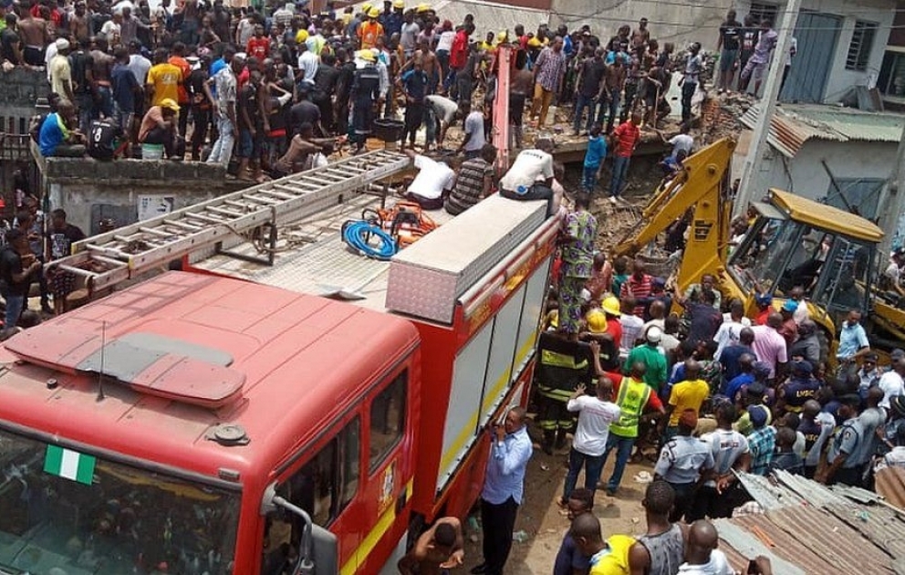 Nigeria: school children feared dead after Lagos building collapses