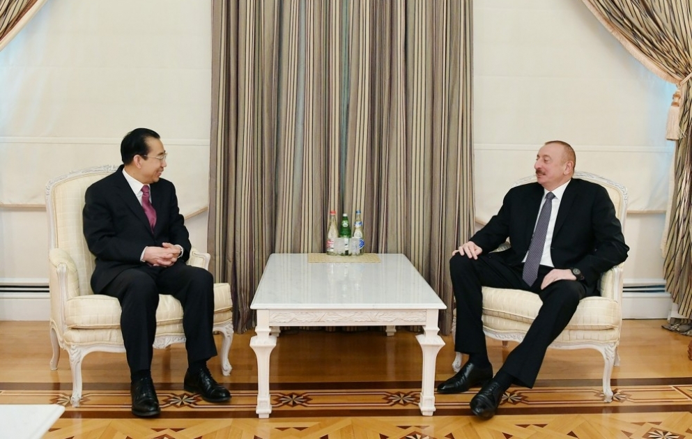 President Ilham Aliyev received president of Chinese People’s Institute of Foreign Affairs