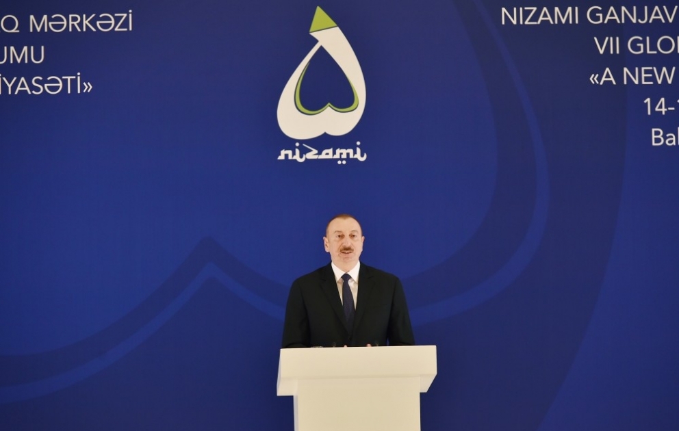 VII Qlobal Bakı Forumu işə başlayıb 
Azərbaycan Prezidenti İlham Əliyev Forumun açılışında iştirak edib