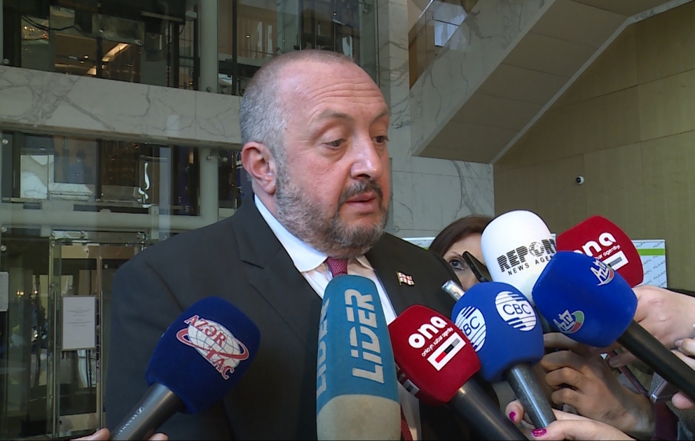 Giorgi Marqvelaşvili: Azərbaycan-Gürcüstan əlaqələri ümumi maraqlara uyğun inkişaf edir