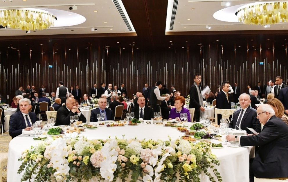 Un banquet offert en l’honneur des participants du VIIe Forum global de Bakou